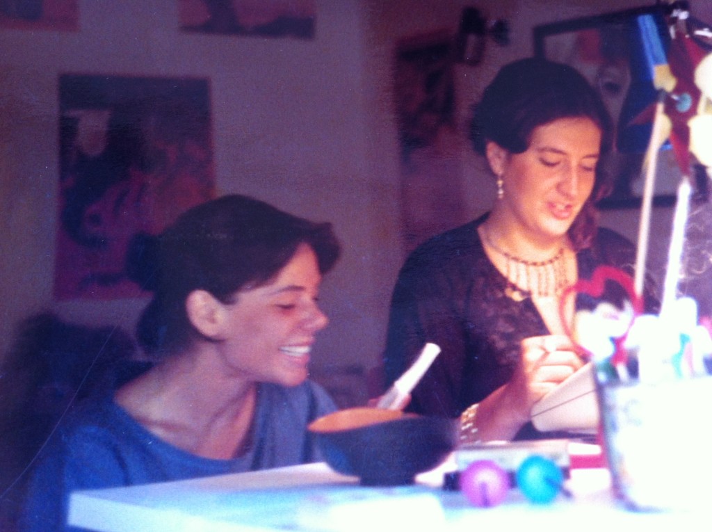 Elisabetta e Gabriella negli anni Ottanta